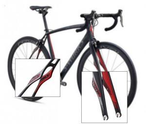 ... the Zertz insertions, which can be found on the Specialized Roubaix