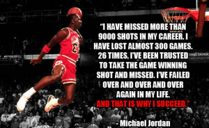Failure will teach you the necessary lessons it takes to be better. So ...
