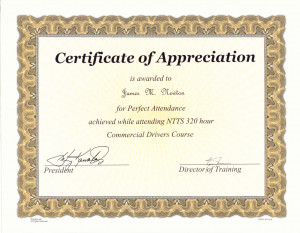 Related Pictures perfect attendance certificates express projects