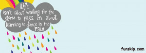 Dance in the rain Facebook Covers for Timeline