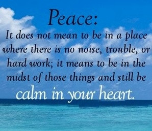 Peace quote via Hippie Peace Freaks on Facebook