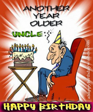 Funny Happy Birthday Wishes for Uncle