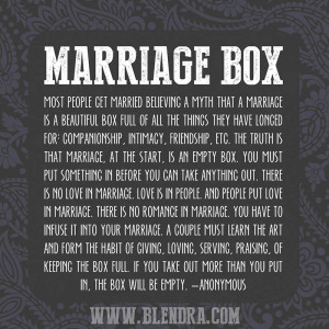 The Marriage Box full of Love Dares