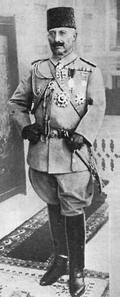 Kaiser William II, in the uniform of a Turkish Field Marshal.