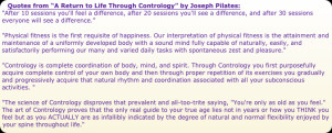 to Life Through Contrology” by Joseph Pilates: 