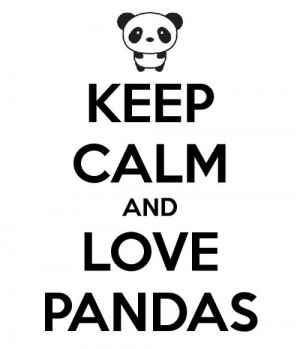 love, panda