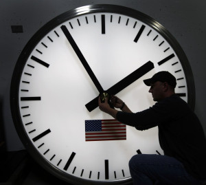 Daylight Saving Time: Move Clocks Ahead 1 Hour