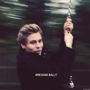 Your mum and Luke’s mum, Liz, were friends when they were younger ...