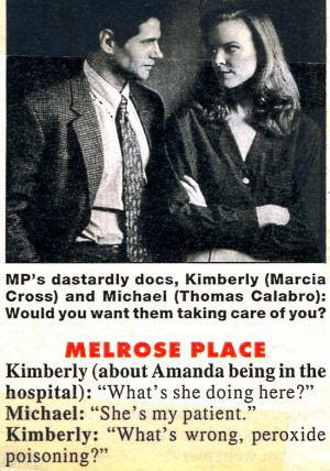 Melrose Place-Soap Opera Digest (April 25, 1995)