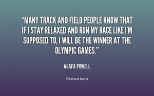 Track and Field Inspirational Quotes