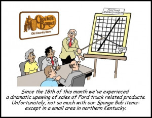 Be warned!! Cracker Barrel has a new Bonus Built Sign