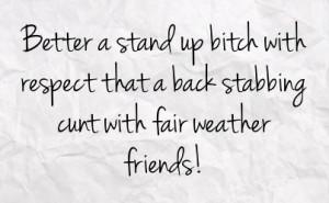 Fair Weather Friends Quotes