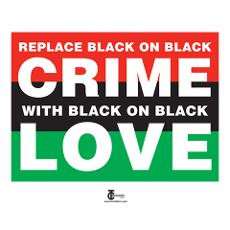Replace Black on Black Crime . . . Pr Poster