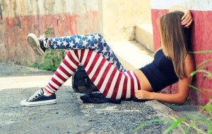 swaggerz girl cool picture america swag