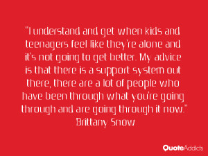 Brittany Snow Quotes