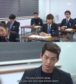 funny quote quotes kdrama minhyuk kim woo bin the heirs yoon chan ...