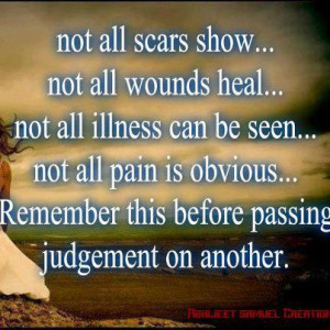 ... Another: Quote About Remember This Before Passing Judgement On Another