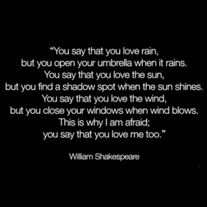 Nog eentje van Shakespeare. Dit is zeker mijn favoriet van hem!