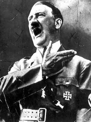 Holocaust horror ... Adolf Hitler. Source: Supplied