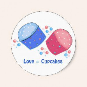 Love = Cupcakes « Cupcake Business Cards