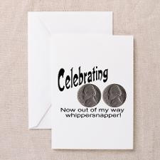 55 Birthday Whippersnapper Greeting Card for