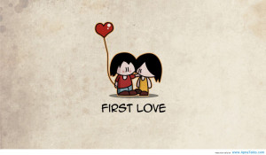 First Love Quotes HD Wallpaper 7