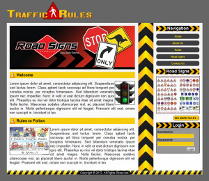 Traffic Rules Stock Image