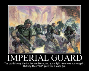 Media RSS Feed Report media Imperial guard quote (view original)