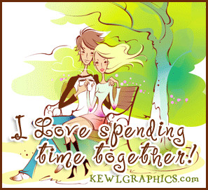 Animated Love Spending Time