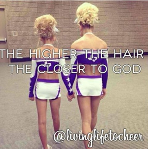 Higher the hair, the closer to God!