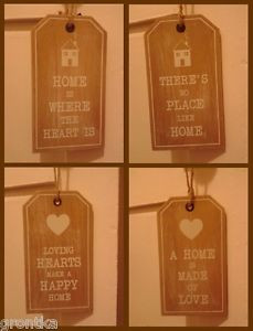 Shabby-Chic-Vintage-Wooden-Door-Wall-Hanging-Plaque-Sign-Love-Home ...