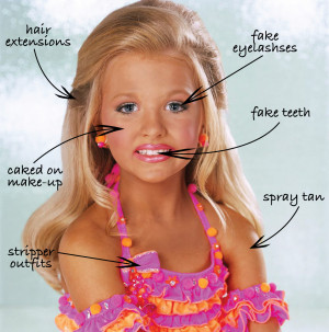 Beauty Pageants are teaching children at a young age that fake beauty ...