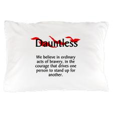 divergent fearless quote pillow case