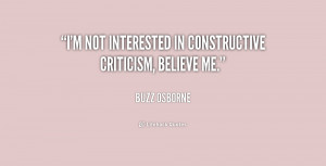 Constructive Criticism Quotes