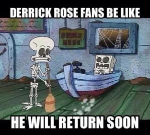 Derrick Rose Fans Be Like