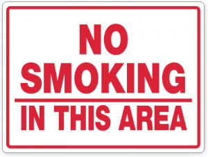 No Smoking Quotes No smoking in this area