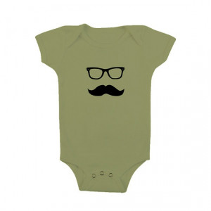 Mustache #onesie #bodysuit #baby #toddler #infant #clothes #clothing ...