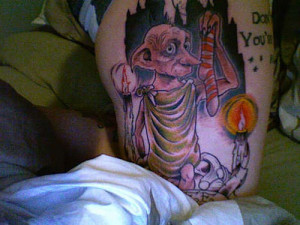 fantastically-executed Dobby tattoo – the Free Elf, and he saved ...