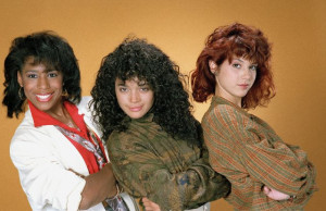 ... Marisa Tomei, Lisa Bonet and Dawnn Lewis in A Different World (1987