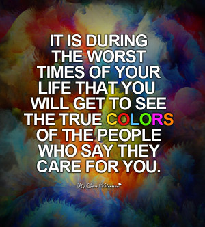 Life Picture Quotes - It's during the worst times