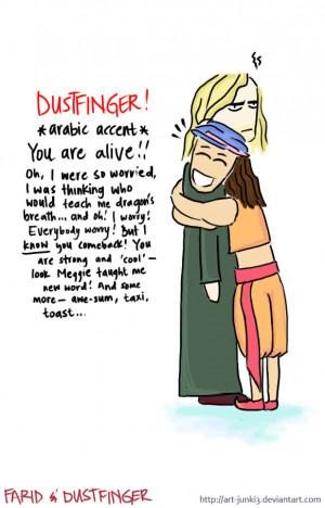 Farid and Dustfinger by Inkheart-Club
