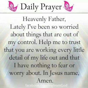 Daily prayer