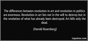 More Harold Rosenberg Quotes