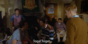Animal House Toga Gif Toga! animal house quotes