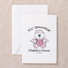 Obstetric Nurse Greeting Card PD for