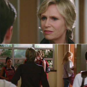 Glee, Jane Lynch | ''I'm gonna make it a habit to not stop and talk to ...