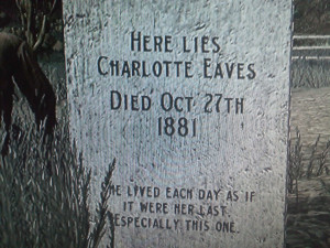 She lived each day as if it were her last. Especially this one.