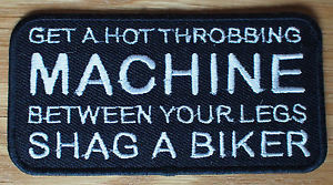 ... Biker-Cloth-Patch-Leathers-Vest-Colours-Custom-Harley-Buell-Quote-Hot