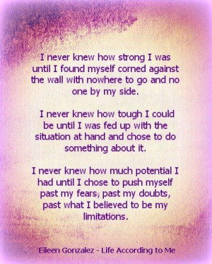 Being Strong, Being Tough