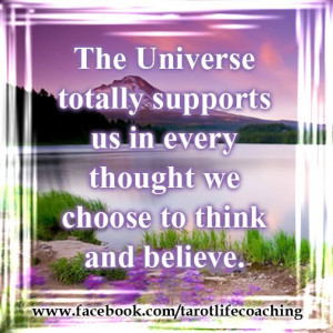 ... THOUGHT YOU CHOOSE TO THINK AND BELIEVE - Law of Attraction Quotes